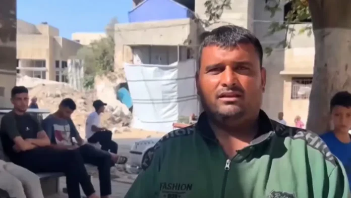 Palestinian Mahmud Al-Ghoraf