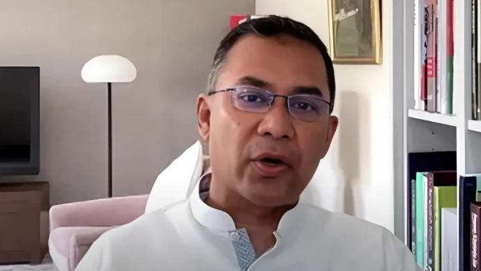 জাতীয় নির্বাচন দাবি তারেক রহমানের