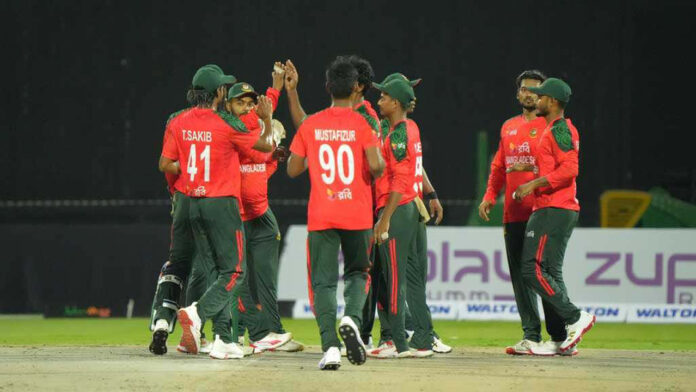 পারভেজ ইমনের সেঞ্চুরি ও রেকর্ডে শারজাহতে বাংলাদেশের জয়