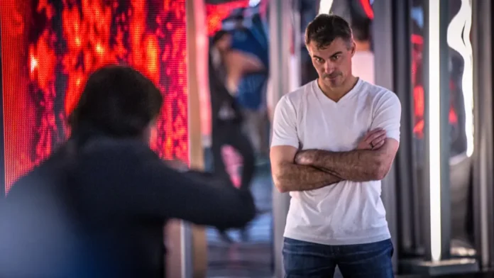Director Chad Stahelski on the set of 'John Wick: Chapter 3.