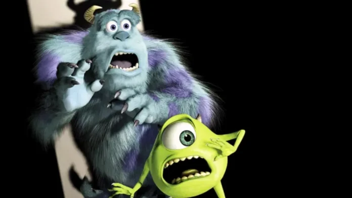 Mike Wazowski and James P. 'Sulley' Sullivan in 'Monsters Inc.' (2001)