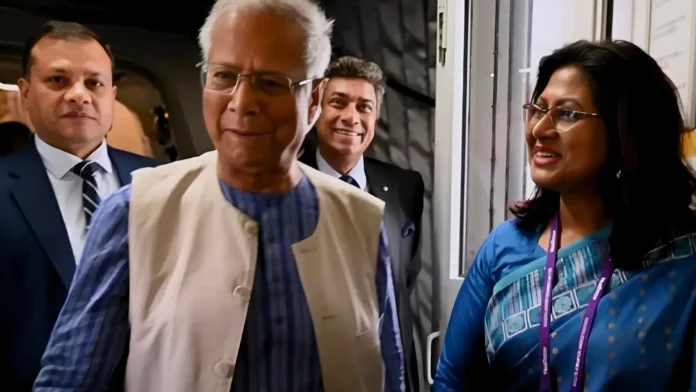 চার দিনের সরকারি সফরে লন্ডনে পৌঁছালেন প্রধান উপদেষ্টা