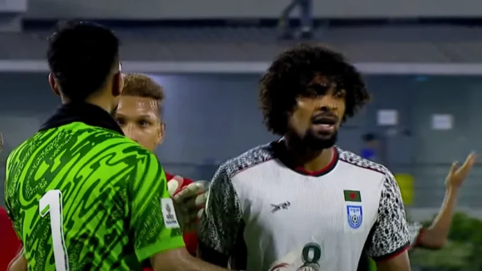 দুর্ভাগ্যজনক পরাজয়ে সিঙ্গাপুরের কাছে ২-১ গোলে হারলো বাংলাদেশ
