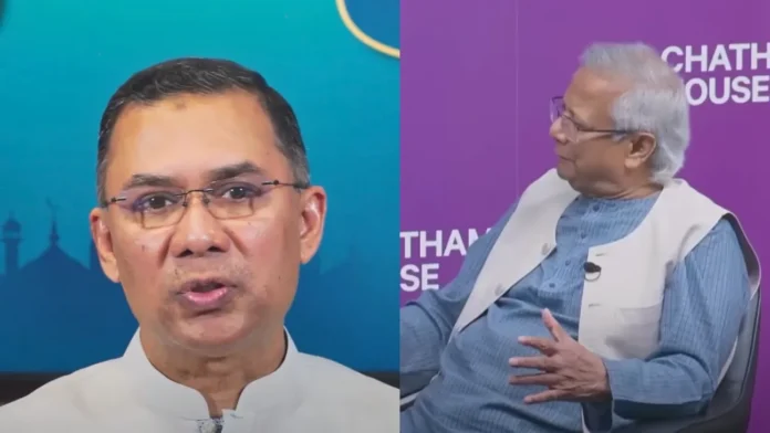 আলোচনার কেন্দ্রে এখন ইউনূস-তারেক বৈঠক
