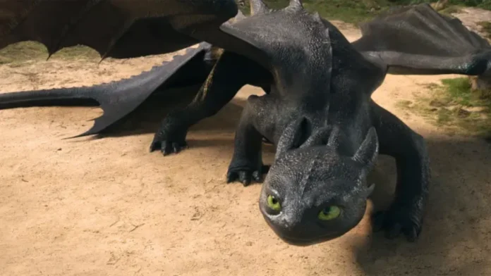Toothless in 'How To Train Your Dragon' (2025)