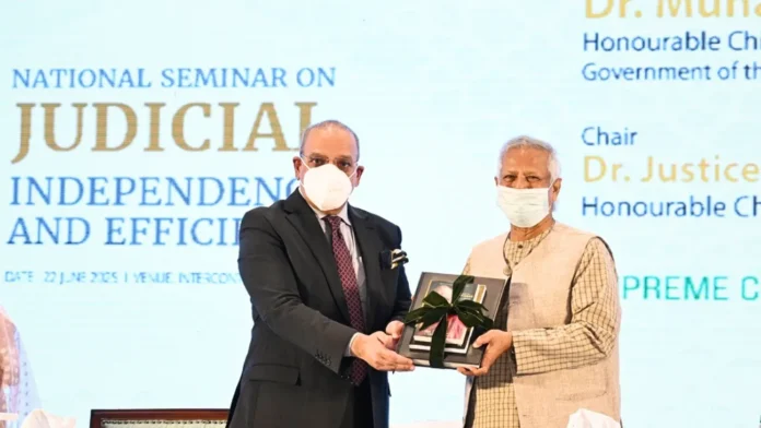 বিচার বিভাগীয় সংস্কার বাংলাদেশে নতুন যুগের সূচনা করবে: ইউনূস