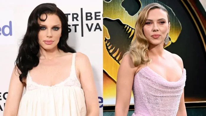 Julia Fox and Scarlett Johansson