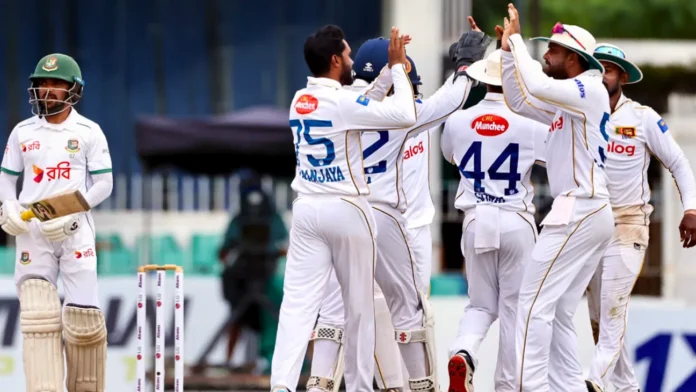ইনিংস ব্যবধানে হার এড়াতে লড়ছে বাংলাদেশ, ৬ উইকেট হারিয়ে বিপর্যস্ত দ্বিতীয় ইনিংসে