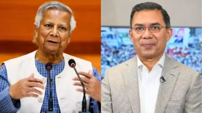 ৮৫তম জন্মদিনে তারেক রহমানের শুভেচ্ছা, প্রফেসর ইউনূস জানালেন কৃতজ্ঞতা