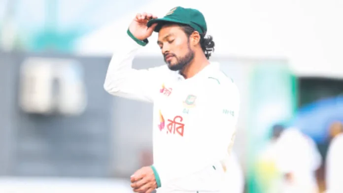 টেস্ট অধিনায়কত্ব ছাড়লেন নাজমুল হোসেন শান্ত