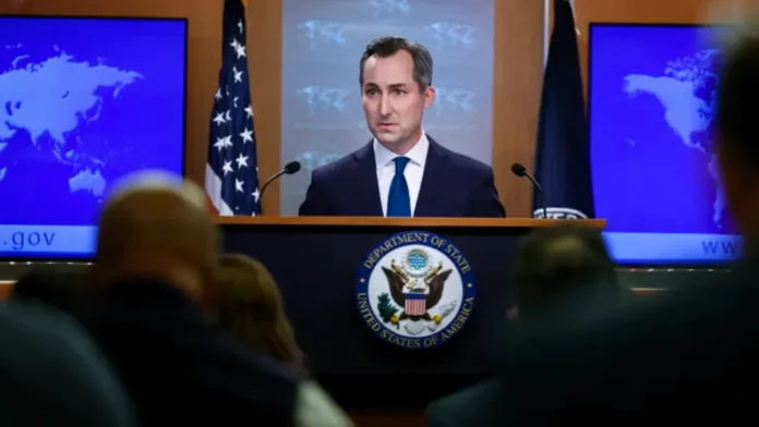 Matthew Miller clashed with journalists over the Biden administration's support for Israel