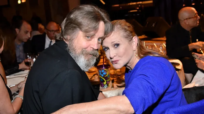 Mark Hamill and Carrie Fisher