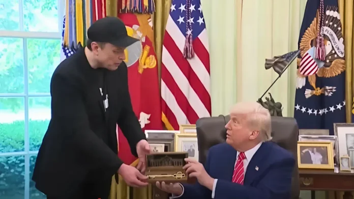 Trump Elon Musk gift