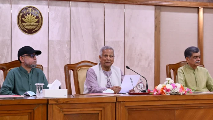 জুলাই অভ্যুত্থান স্মরণে মাসব্যাপী কর্মসূচি ঘোষণা করলেন প্রধান উপদেষ্টা ইউনূস