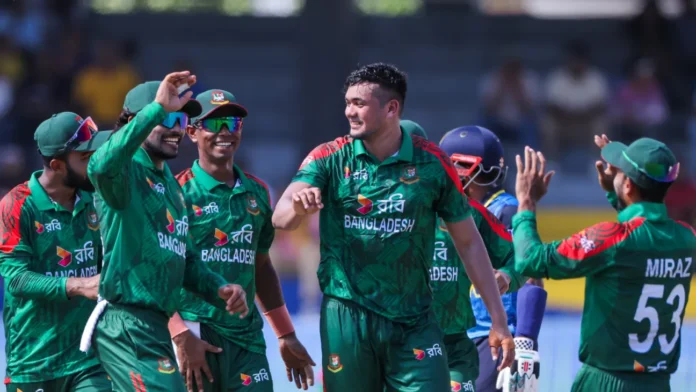 শ্রীলঙ্কাকে ২৪৪ রানে গুটিয়ে দিল বাংলাদেশ, নেতৃত্বে মিরাজের আত্মবিশ্বাসী শুরু