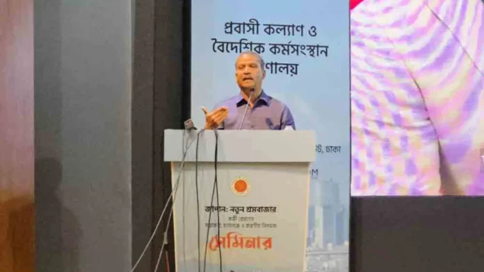 মালয়েশিয়ায় সর্বোচ্চ ৪০ হাজার কর্মী পাঠানো সম্ভব: প্রবাসী কল্যাণ উপদেষ্টা