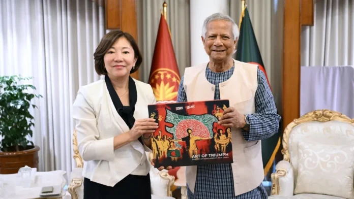 বাংলাদেশের উন্নয়নে জাপানের সহযোগিতা চাইলেন প্রধান উপদেষ্টা ইউনূস