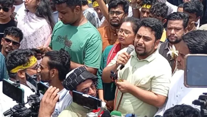 ঠাকুরগাঁও থেকে এনসিপির আওয়াজ, 'এই বাংলাদেশ শেখ হাসিনার নয়, জনগণের'