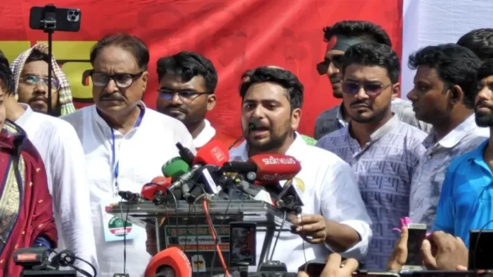 সীমান্তে বিএসএফের আগ্রাসন আর সহ্য করা হবে না: নাহিদ ইসলাম