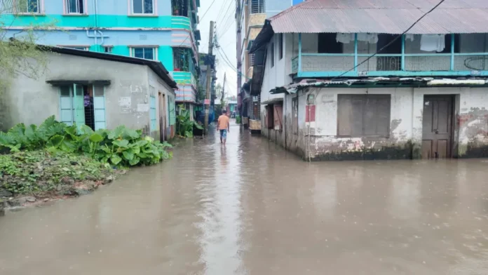 বরিশালে চার দিন ধরে বৃষ্টিতে দুর্ভোগ, খুশি কৃষকরা
