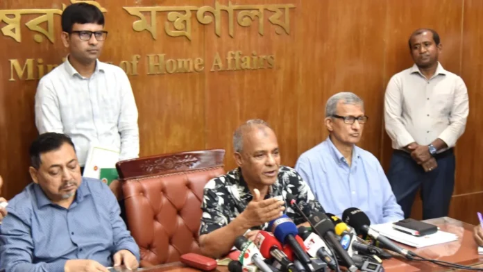 গোপালগঞ্জ ইস্যুতে গণগ্রেপ্তার হয়নি: স্বরাষ্ট্র উপদেষ্টা