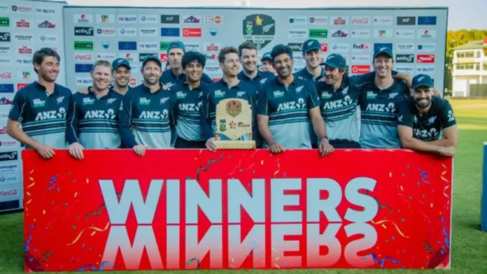 হেনরির নাটকীয় শেষ ওভারে নিউজিল্যান্ডের রোমাঞ্চকর তিন রানের জয়
