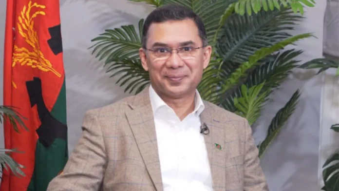 আসন্ন নির্বাচনে জনগণের রায় নেওয়ার আহ্বান জানিয়েছেন তারেক রহমান