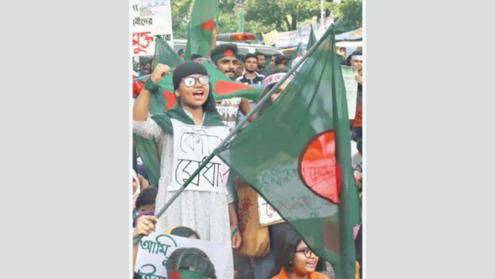জুলাই আন্দোলনের স্লোগান কিভাবে গণবিপ্লবে রূপ নিল