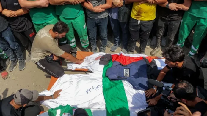 গাজার যুদ্ধক্ষেত্রে সাংবাদিকদের আইনগত সুরক্ষা ও হত্যার ঘটনা