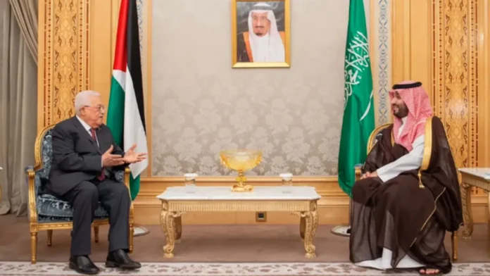 সৌদি ক্রাউন প্রিন্স মোহাম্মদ বিন সালমানের সঙ্গে ফিলিস্তিনি প্রেসিডেন্ট আব্বাসের ফোনালাপ