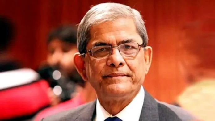 সরকারের সফল দর কষাকষির জন্য বিএনপি মহাসচিবের প্রশংসা ও নির্বাচন পরিকল্পনা