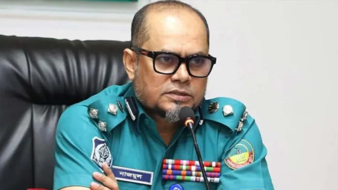 গাজীপুর মেট্রোপলিটন পুলিশ কমিশনার নাজমুল করিম খানকে পদ থেকে সরানো হলো