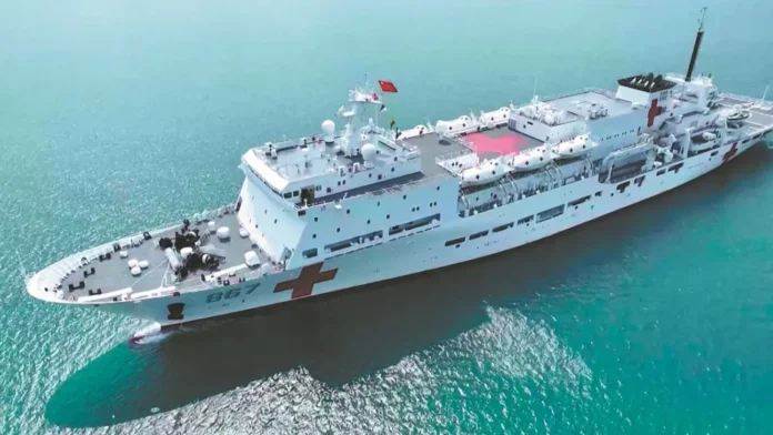 দক্ষিণ প্রশান্ত মহাসাগর ও লাতিন আমেরিকায় মানবিক চিকিৎসা মিশনে চীনের হাসপাতাল জাহাজ