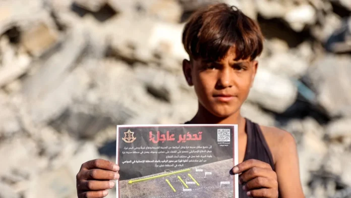 গাজা সিটিতে ইসরায়েলি হামলায় গণঅপসারণ, দক্ষিণে পালাচ্ছে হাজারো মানুষ