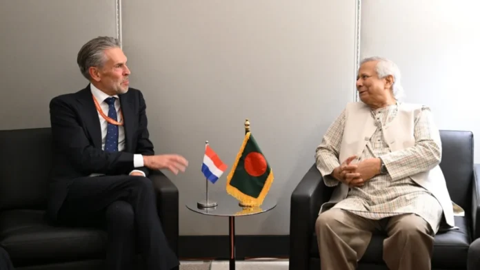 ডাচ সহায়তা চাইলেন প্রধান উপদেষ্টা মুহাম্মদ ইউনুস