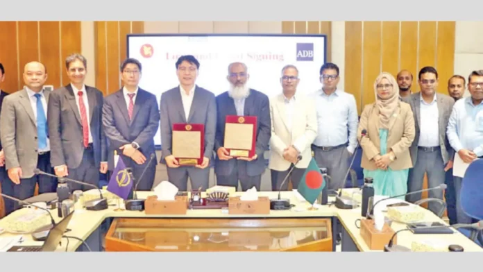 বাংলাদেশে বিদ্যুৎ, পানি সরবরাহ ও বাস্তুচ্যুতদের অবকাঠামো উন্নয়নে এডিবির সঙ্গে ৩৩৪ মিলিয়ন ডলারের চুক্তি