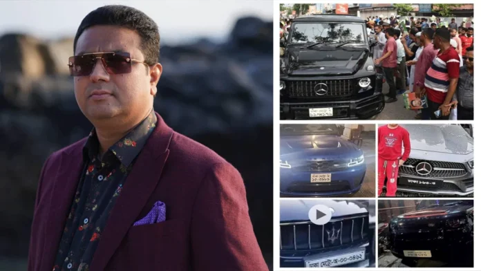 বিএনপি নেতা নজরুল ইসলাম আজাদ ও বিলাসবহুল গাড়ি ব্যবহারে প্রশ্ন