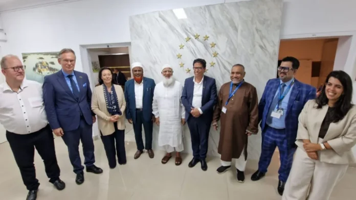বাংলাদেশ জামায়াতের প্রতিনিধি দল ইউরোপীয় সংসদ প্রতিনিধিদের সঙ্গে বৈঠক