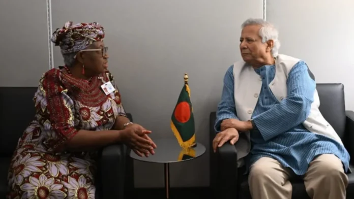 বাংলাদেশের এলডিসি উত্তরণে ডব্লিউটিওর সহায়তা কামনা করলেন প্রধান উপদেষ্টা ইউনুস