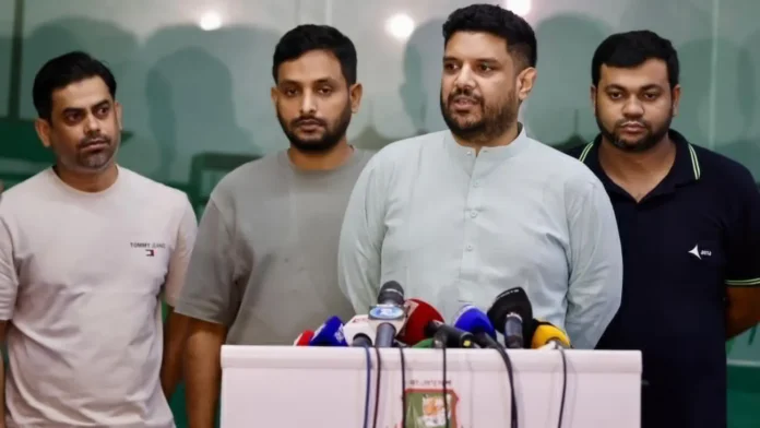 বিসিবি নির্বাচনে প্রার্থীতা প্রত্যাহার করেননি শানিয়ান তানিম