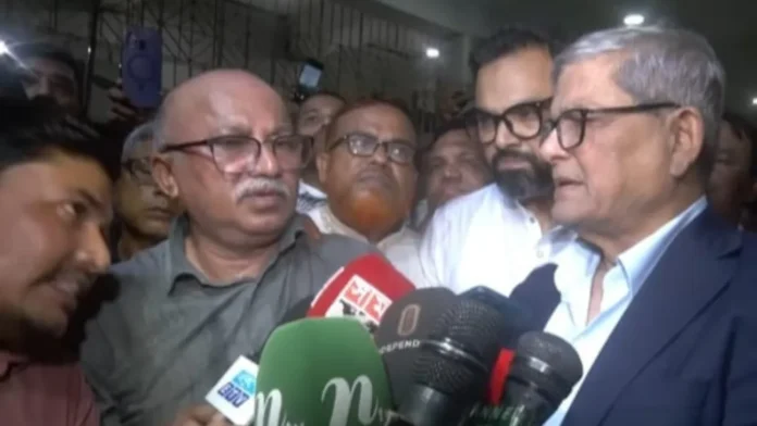 মির্জা ফখরুল বললেন, বাংলাদেশে গণতান্ত্রিক রূপান্তরকে সমর্থন করছে বিশ্ব