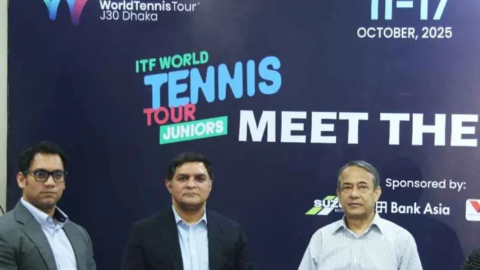 ঢাকায় শুরু হচ্ছে বিশ্ব জুনিয়র টেনিস টুর্নামেন্ট, অংশ নিচ্ছে ১২ দেশের ৭৫ খেলোয়াড়