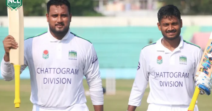 চট্টগ্রাম ডিভিশনের ধাওয়া, রাজশাহী ১/২ দিয়ে দিনে শেষ চট্টগ্রাম ডিভিশনের ধাওয়া, রাজশাহী ১/২ দিয়ে দিনে শেষ