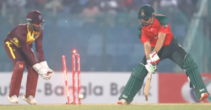 বাংলাদেশের ব্যাটিং বিপর্যয়: ওয়েস্ট ইন্ডিজের কাছে হারের পর কাঠগড়ায় টপ অর্ডার বাংলাদেশের ব্যাটিং বিপর্যয়: ওয়েস্ট ইন্ডিজের কাছে হারের পর কাঠগড়ায় টপ অর্ডার