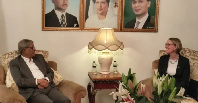 ব্রিটিশ হাইকমিশনারের সঙ্গে ফখরুলের বৈঠক: আলোচনায় নির্বাচন ও তত্ত্বাবধায়ক সরকার ব্রিটিশ হাইকমিশনারের সঙ্গে ফখরুলের বৈঠক: আলোচনায় নির্বাচন ও তত্ত্বাবধায়ক সরকার