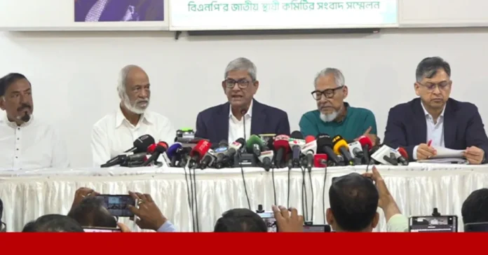 জুলাই সনদ বাস্তবায়ন আদেশে অন্তর্বর্তী সরকারের ক্ষমতা নেই: মির্জা ফখরুল | বিএনপি জুলাই সনদ বাস্তবায়ন আদেশে অন্তর্বর্তী সরকারের ক্ষমতা নেই: মির্জা ফখরুল