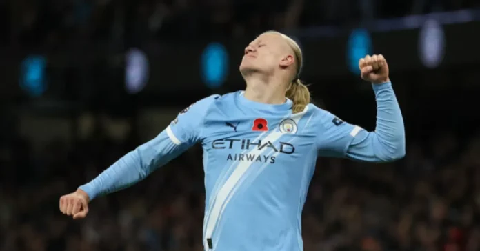 হল্যান্ডের জোড়া গোল, বর্নমাউথকে হারিয়ে দ্বিতীয় স্থানে ম্যানচেস্টার সিটি