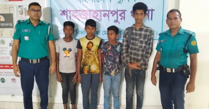 সিলেট থেকে নিখোঁজ চার শিশু ঢাকার শাহজাহানপুরের হোটেল থেকে উদ্ধার