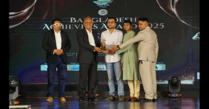 বাংলাদেশ অ্যাচিভার্স অ্যাওয়ার্ড ২০২৫ পেলেন সাংবাদিক কাজী ইফতেখার রহমান