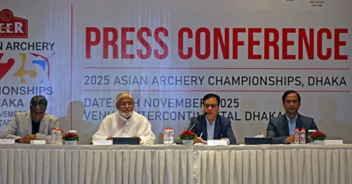 ঢাকায় এশিয়ান আর্চারি চ্যাম্পিয়নশিপ ৮ থেকে ১৪ নভেম্বর, তারকাহীন দলে পদকের আশায় বাংলাদেশ